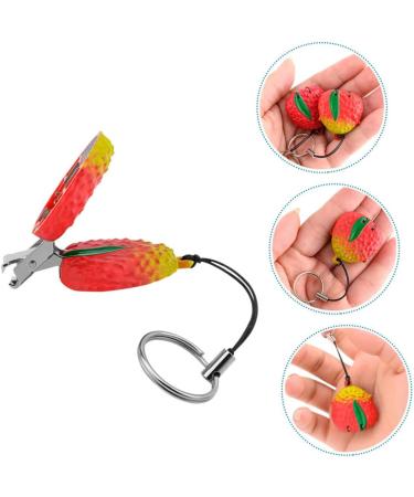 Beavorty Strawberry Nail Toddler Nail Clipper Fruit Nail Clippers for Women toenail Clippers Mini Nail Clippers Portable Fingernail Clipper Child Stainless Steel Tool fold - Buy Online on GoSupps.com