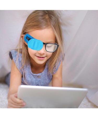 18 Pcs Reusable Eye Patches for Glasses - Adjustable Non-Woven Fabric Cover for Amblyopia & Strabismus | Improve Vision for Adults & Kids - Buy Online on GoSupps.com
