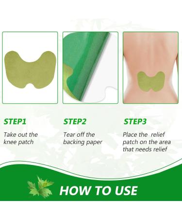 Knee Pain Relief Patches Warming Herbal Patches Knee Wormwood Extract Sticker Knee Knee Relief Patch Knee Wormwood Extract Sticker Multifunctional Relief Knee Sticker Back Neck Shoulder 1box - Buy Online on GoSupps.com