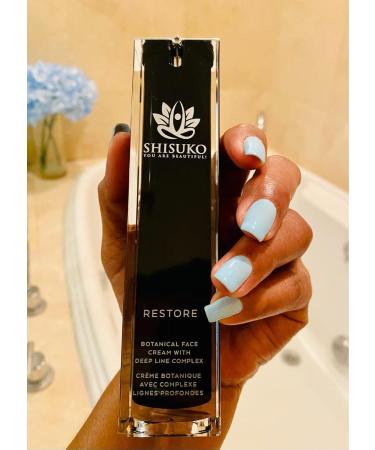 Shisuko Restore - Luxurious Emollient for Complete Hydration | Fine Line Eraser for All Skin Types - Vitamin E & Magnesium | 1.35 oz - Buy Online on GoSupps.com