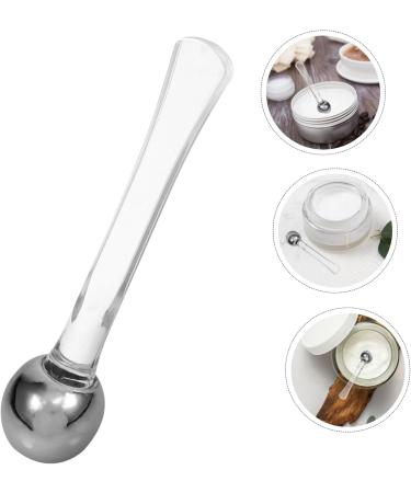  POPETPOP POPETPOP Mini Spatula for Skin Care Transparent Eye Cream Applicator with Rounded Handle Practical Cosmetic Accessory for Creams Masks and Lotions - Buy Online on GoSupps.com