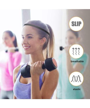 3-Piece Slipproof Hair Bands for Men & Kids - Perfect for Sports & Football - Elastic Thin & Comfortable Headbands - Buy Online on GoSupps.com