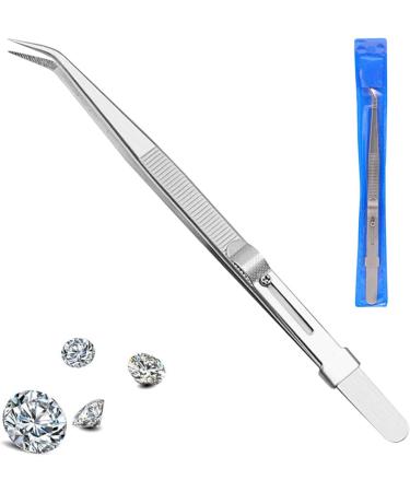 Precision Tweezers Stainless Steel Straight Tweezers Electronic Repair Tweezers Pliers Point-Tip Precision Tweezers for Ingrown Hair for Eyebrow Grooming and Ingrown Hair Removal Curved - Buy Online on GoSupps.com