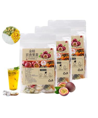Rietoiu Kumquat passion fruit tea ginseng tea and passion fruit tea freeze dried kumquat tea sour and sweet kumquat tea passion fruit lemon kumquat tea (3)