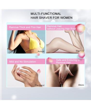 5-in-1 Facial Hair Remover & Eyebrow Trimmer - Electric Hair Removal Epilator for Women | Pink Beauty Tool - Buy Online on GoSupps.com