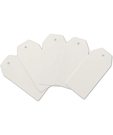 LWR CRAFTS 100 Hang Tags with Jute Twines 100ft - White, 3 3/4 x 1 3/4 Inches - Buy Online on GoSupps.com
