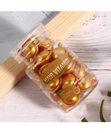 Buy Premium Hair Care Vitamin Capsules for Frizz Control & Moisture - Anti-Dryness Essential Oil for Healthy Hair - Buy Online on GoSupps.com