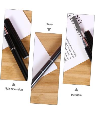 Ipetboom Extended Glue Cream Pen Poly Nail Extension Nail Brush Picker Dual-ended Nail Brush Nail Brush and Picker Dual-ended Poly Extension Brush Nylon Double Head The Brush - Buy Online on GoSupps.com