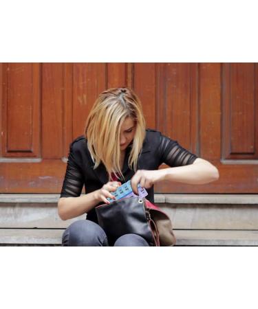 Buy HoFire BPA Free 7-Day Weekly Pill Organizer | Large Compartments for Vitamins & Medications - Twice A Day Travel Case (Purple & Blue - Buy Online on GoSupps.com