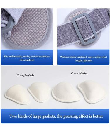 Samnuerly Inguinal Hernia Support Belt for Men - 4 Removable Compression Pads & Adjustable Straps for Hernia Surgery & Recovery - Buy Online on GoSupps.com