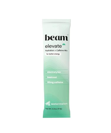 Beam Organics Watermelon Hydration Energy Powder Packets - 15 Single Serves | Hydrating Pre Workout Boost, Coffee Substitute & Immune Support - Buy Online on GoSupps.com
