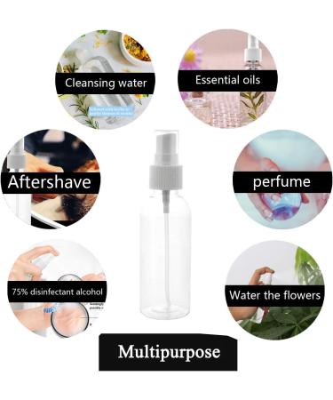 Ulife Mall 5-Pack 100ml Refillable Perfume Spray Bottles - Portable Atomizers for Liquid & Cosmetics - Buy Online on GoSupps.com