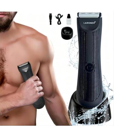 Tondeuse poils du corps pour homme Tondeuse poils pubiens avec t tes de lame en c ramique rasoir bille pour parties priv es avec lumi re LED et affichage rasoirs corporels tanche IPX7 pour - Buy Online on GoSupps.com