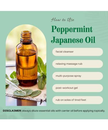 GreenHealth Peppermint Essential Oil 2 fl oz 100% Pure & Natural Strong Menthol Aroma Steam-Distilled for Diffusers Cleaning DIY and Aromatherapy - Buy Online on GoSupps.com