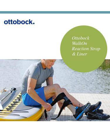 Ottobock WalkOn Reaction Strap & Liner for Ankle-Foot Orthosis (Left 39-42) - Secure & Comfortable AFO Strap for Carbon Fiber Ankle Brace - Buy Online on GoSupps.com