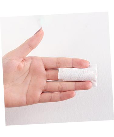 minkissy 2 1 Nail Polish Remover Pads Makeup Remover Pads Personal Care Wet Wipes Makeup Cotton Wipes Disposable Hand Wipes First Aid Wipes Face Wipes White Double Sided Powder Puff White 5.8X5.3CM - Buy Online on GoSupps.com