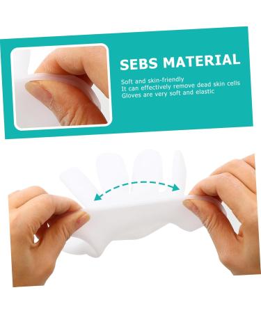 POPETPOP 1 Pair Moisturizing Gloves Cracked Hand Gloves Anti- Wrinkle Gloves Hand Softening Gloves Moisturizing Finger Gloves Black Cotton Gloves Women at Night White Cosmetic Sebs Miss - Buy Online on GoSupps.com