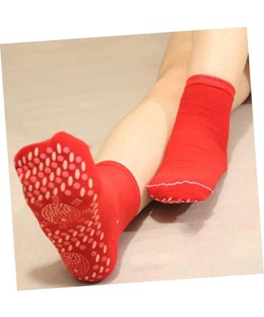 Besportble 6 Pairs Self-Warming Ski Socks - Thick Massage Padded Turmaline Health Socks for Men & Women - Ideal Gift & Stocking Filler - Buy Online on GoSupps.com