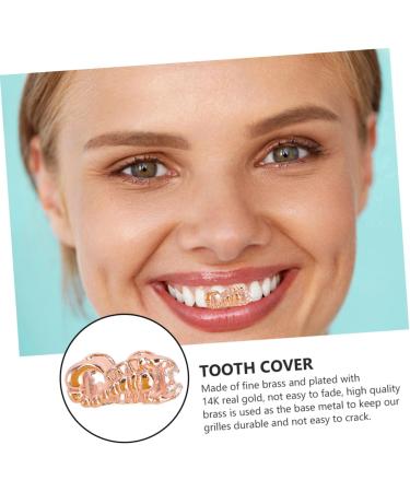 Didiseaon Mouth Guard 2 Pcs Scorpion Single Braces Jewelry for Rapper Vampire Fangs Caps Trendy - Buy Online on GoSupps.com
