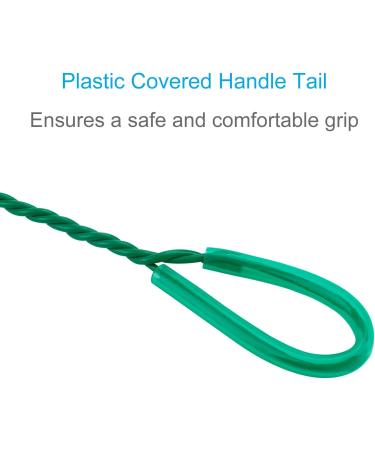 Pawfly 4 Inch Aquarium Net - Fine Mesh Small Fish Catch Net with Plastic Handle (Green, 1 Pack) - Buy Online on GoSupps.com
