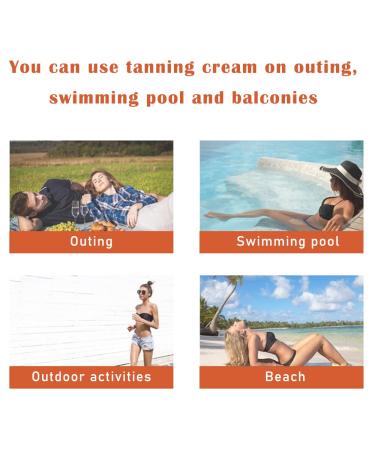 Fengyang Soft Brown Tanning Cream Bundle - Premium Accelerator & Booster for Sunbeds & Outdoor Tan, Natural & Effective Results (2Pcs) - Buy Online on GoSupps.com