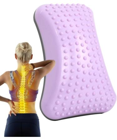 Raxove Backshifted Pillow - Ergonomic Lumbar Support & Inflatable Lower Back Relief | Posture Correction Equipment in Purple - Buy Online on GoSupps.com