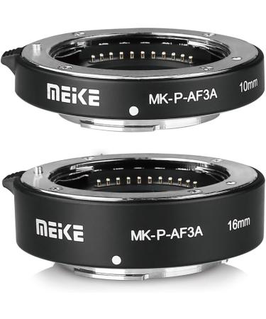 MEIKE MK-P-AF3A 10MM 16MM Auto Extension Tube for Olympus & Panasonic M4/3 Cameras - Buy Online on GoSupps.com
