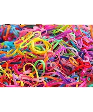 cuhair (TM) 3000 pieces (random color) disposable hair elastic girl girl children ponytail holder hair tie hair rope hair jewelry accessories