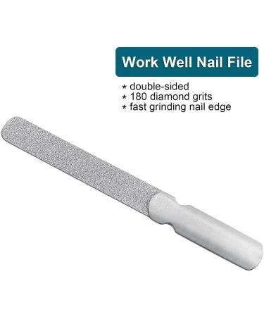 Oblique Head Nail Clippers for Hard/Thick Nails and Toes Large Wide Mouth Splash Resistant Adult Nail Clippers (Color : Black Set) - Buy Online on GoSupps.com