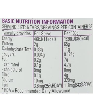 Synergy Natural Organic Spirulina Tablets - 200 Tablets (1 Pack) - Buy Online on GoSupps.com