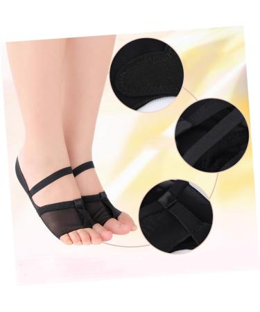 Didiseaon Toe Cushion Pads for Dance Heels - Black Silicone Full Palm Foot Cover Insoles for Fitness & Dancing Shoes - Buy Online on GoSupps.com