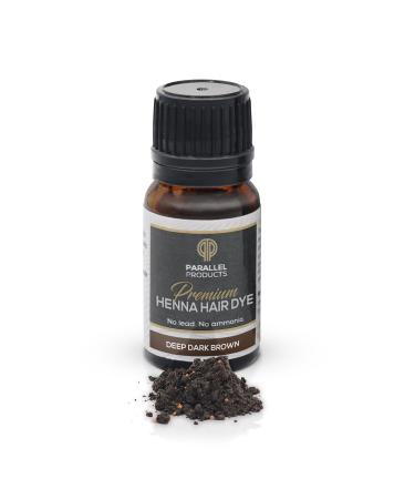 Parallel Products Spot Color Henna Kit - Professional Henna Hair Dye for Grey Coverage - 3g Deep Dark Brown Root Touch Up with Mixing Dish - Buy Online on GoSupps.com