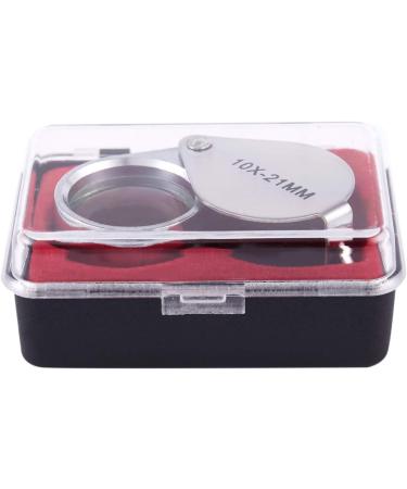 Plauauyt Jewellers Jewelry Loupe Magnifier Eye Magnifying Glass 10x 21mm - Buy Online on GoSupps.com