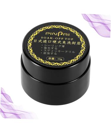 FOMIYES 1pc Gel Polish Glue Nail Art Glue Nail Art Decoration Nail Art Adhesive Builder Uv Top Coat Gel Uv Builder Top Coat Gel Polish Nail Art Top Coat Nails Gel Multifunction Auxiliary 3.5*2.5*0.5cm Black - Buy Online on GoSupps.com