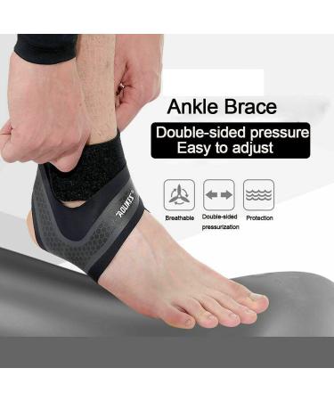 Faletony Adjustable Ankle Bandage - Pain Relief & Support for Men & Women | Stabilized Foot Bandage for Sports | International Shipping Available - Buy Online on GoSupps.com