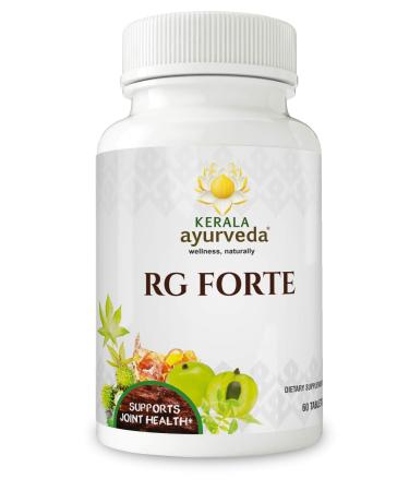 Kerala Ayurveda RG Forte Tablet - Herbal Tablet for Supporting Healthy Joint Function and Balancing Vata & Kapha 60 Count