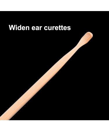 10 Pack Bamboo Ear Spoons - Portable Earwax Cleaning Tools for Ear Cleanliness - Buy Online on GoSupps.com