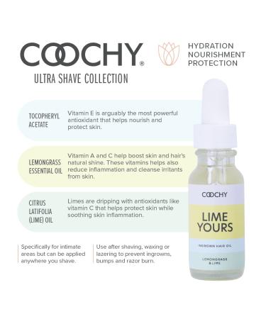 Coochy Ultra Soothing Ingrown Hair Oil - Natural Treatment with Vitamin E, Coconut Oil, Tea Tree Oil, Castor Oil, Jojoba Oil, Lavender Oil - 0.4 oz - Pack of 1 - Buy Online on GoSupps.com
