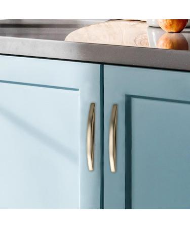 Cupboard Handles Copper Knobs Modern Closet Handles Pulls Cabinet Drawer Knobs Kitchen Cupboard Handles Pulls 2 Pcs Wardrobe Door Hardware Furniture Gold Pulls Gold-128mmHoledistance (Color : (Color 128mmHoledistance Gold - Buy Online on GoSupps.com