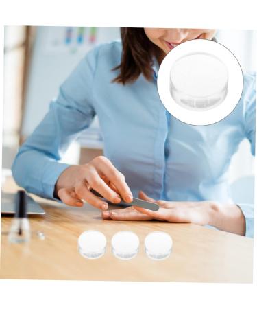 Ipetboom French Tip Nail Tool 6pcs Nail Art Silicone Stamp Silica Gel Cosmetic Transfer Seal Manicure Tools 2.50X2.50X1.30CM Transparent 1 - Buy Online on GoSupps.com