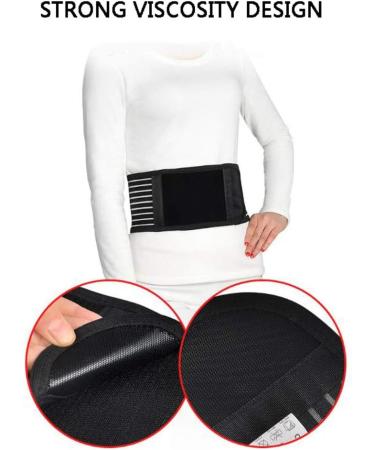 Aostfox Adjustable Lumbar Support Belt | Magnetic Therapy Waistband for Sciatica Relief | XL Body Formation Mesh Belt - Buy Online on GoSupps.com