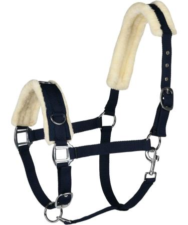 HORZE Dark Blue Lunging Cavesson for Horses - Buy Online on GoSupps.com
