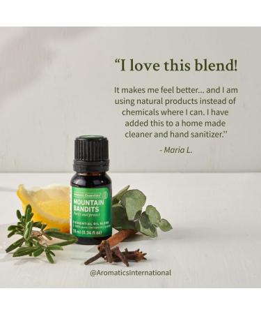 Aromatics International Mountain Bandits Essential Oil Blend 10ml | Aromatherapy for Outdoor Moments - Buy Online on GoSupps.com