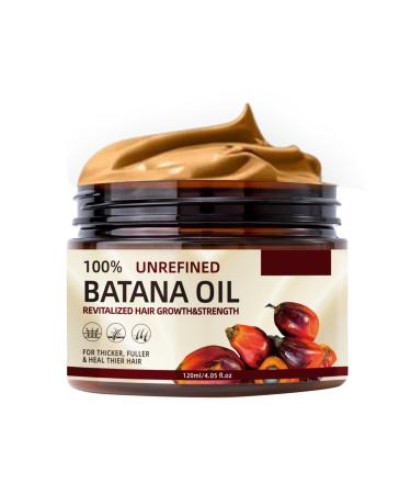 Batana Oil Hair Mask for Hair Growth Organic Conditioner for Hair Loss Repairs Damaged Split Ends for Men & Women 4 Ounce