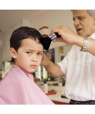 Surplex Hairdresser Neck Brush - Soft Barber Duster for Hair Cutting & Styling | Black | International Shipping - Buy Online on GoSupps.com