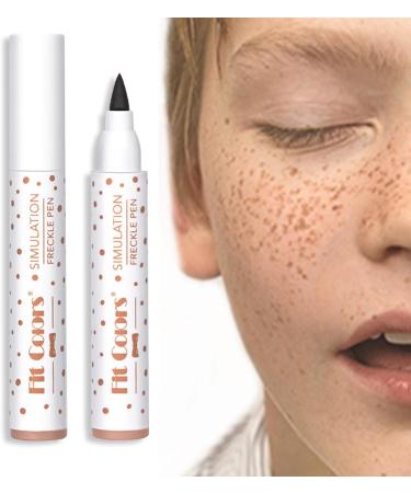 Freckles Magic Freckles Color Waterproof Long-Lasting Face Freckles Liquid Makeup Soft Dot Spot Magic Freckles Color Light Brown & Dark Brown Shuying 01 - Buy Online on GoSupps.com