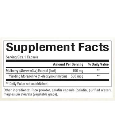 WELLBETX MULBERRY EXTRACT 100MG - 90 CAPS - Buy Online on GoSupps.com