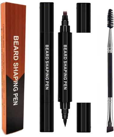 N/K Waterproof Beard Pencil Kit - Hairdressing Pen & Brush for Men | Ultimate Beard Care Accessories - Buy Online on GoSupps.com
