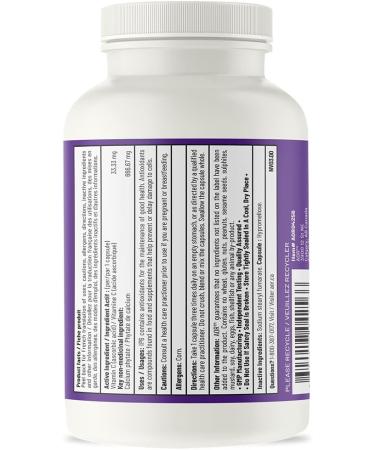 AOR - IP6 Supplement 33.33mg 90 Capsules - IP6 Inositol and Vitamin C Ascorbic Acid Capsules for Immunity Support and Detoxification Supplement - Antioxidant Supplement - Vitamin C Supplement - Buy Online on GoSupps.com