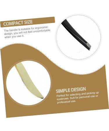 minkissy 1 Slant Tip Tweezers Tweasers Eyebrow Clips Facial Hair Removal Tweezers Eyebrow Shaping Tool Splinter Tweezers Eyebrow Plucker Make up Kit Eyebrow Clip Tweezers Fragments Face - Buy Online on GoSupps.com